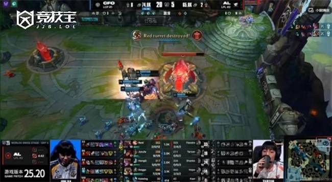 LOL-S15小组赛：AL逆转CFO，锁定八強(qiáng)！